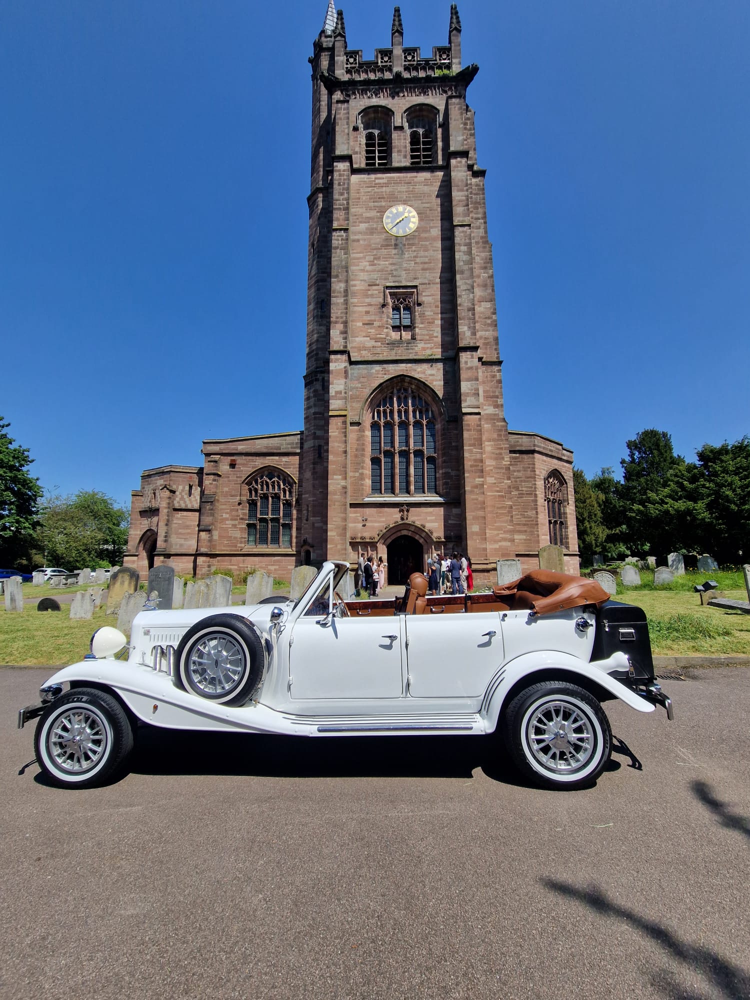 Vintage Beauford hire for weddings