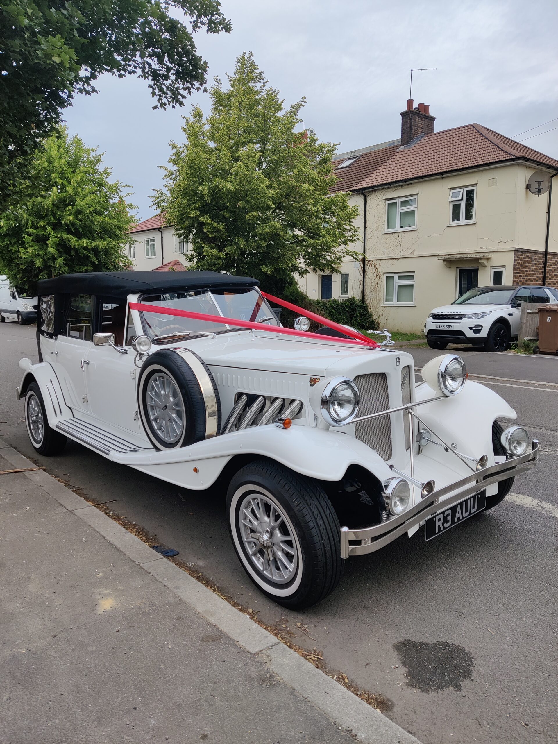 Vintage Beauford hire for weddings